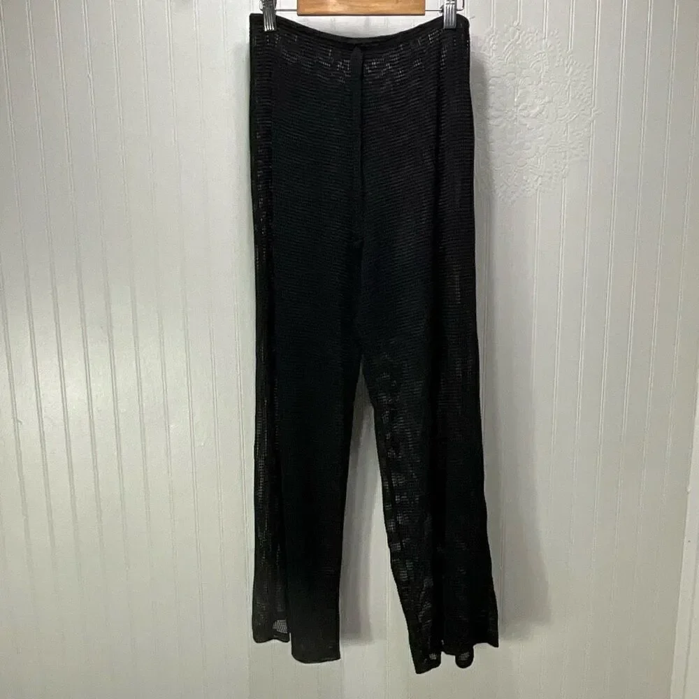 JORDAN TAYLOR Mesh Beach Coverup pants